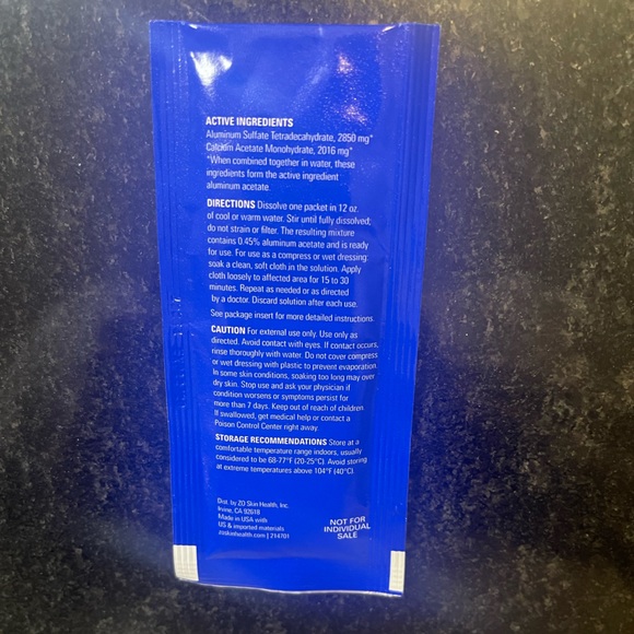 SURFATROL Astringent Solution Powder,Box of 11 packs(.21oz),ZO Skin Health-Obagi - Picture 4 of 5